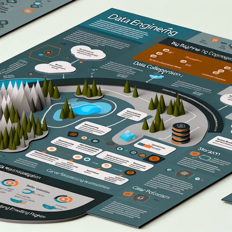 DALL·E 2024-02-14 23.26.40 - A sophisticated and engaging infographic style image that illustrates the data engineering landscape